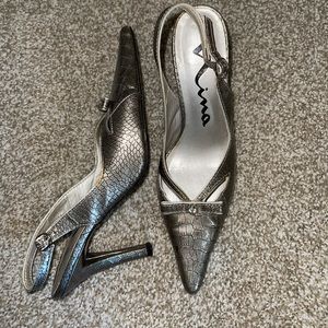 Vintage Nina heels pointed toe